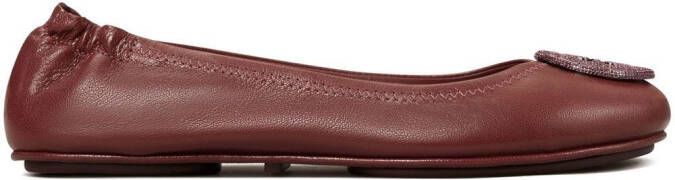 Tory Burch Minnie Travel ballet flats Red