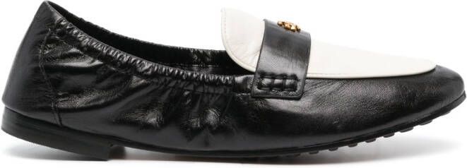 Tory Burch Ballet leather loafers Black