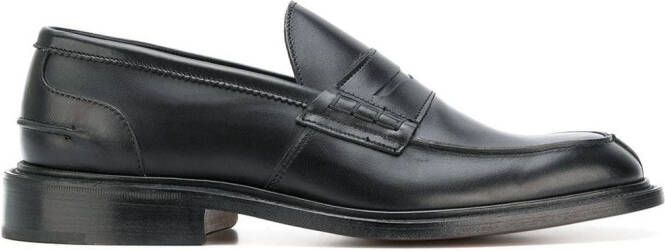 Tricker's James penny loafers Black