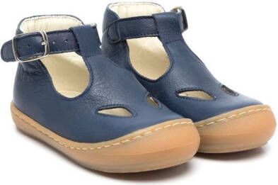 Two Con Me By Pépé Rocco cut-out buckle shoes Blue