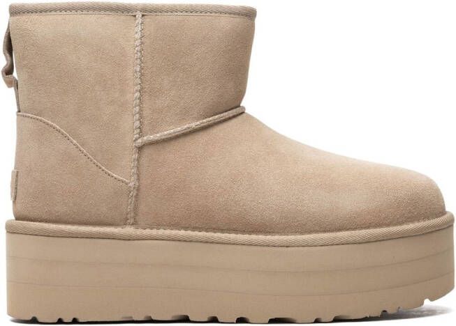 UGG Classic Mini Platform 50.8mm "Mustard Seed" boots Neutrals