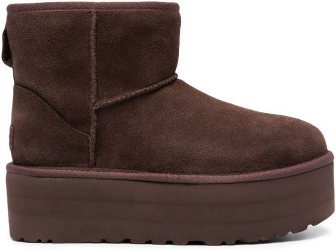 UGG Classic mini platform boots Brown
