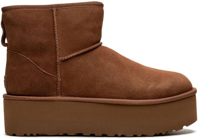 UGG Classic Mini Platform "Chestnut" boots Brown