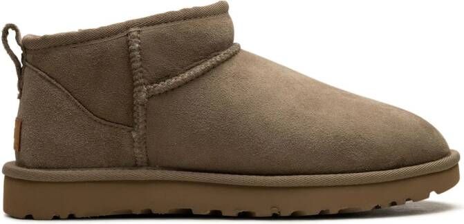 UGG Classic Ultra Mini suede boots Brown