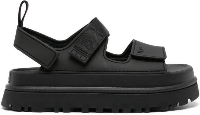 UGG Golden Glow touch-strap sandals Black