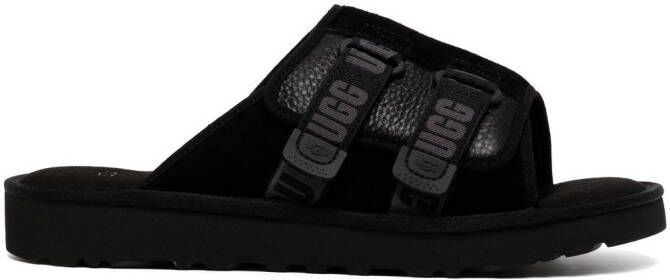 UGG Goldencoast strap slides Black