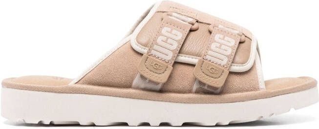 UGG Goldencoast strap slides Neutrals