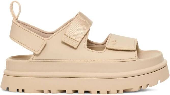 UGG GoldenGlow flatform sandals Neutrals