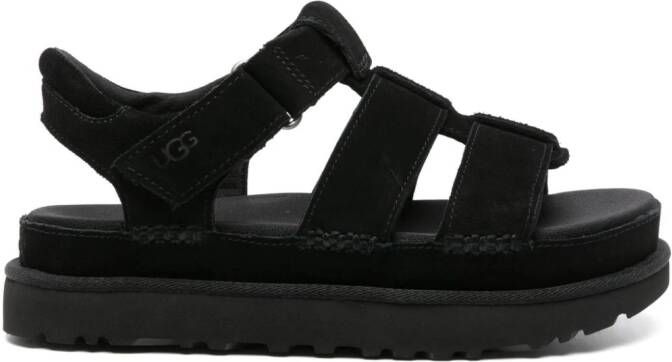 UGG Goldenstar suede sandals Black