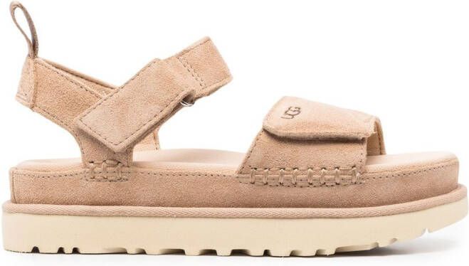 UGG Goldenstar touch-strap sandals Neutrals