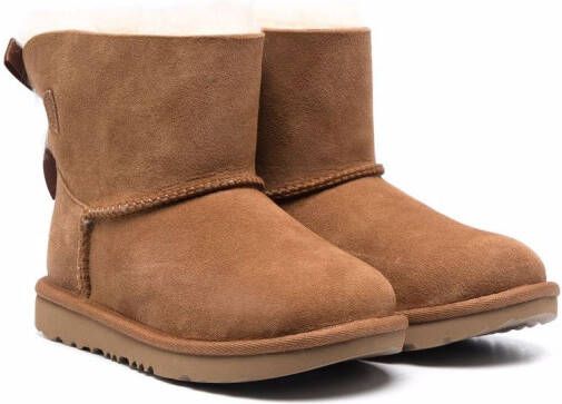 UGG Kids Bailey Bow II ankle boots Brown