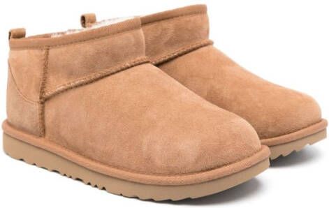 UGG Kids Classic Ultra-Mini boots Brown