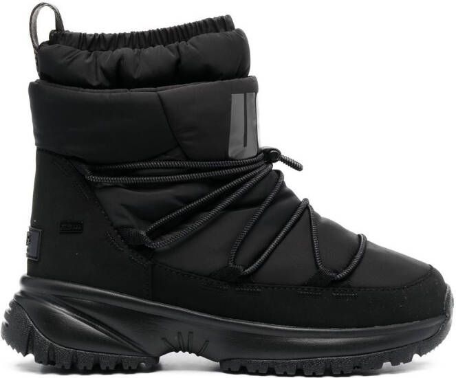 UGG padded logo-print boots Black