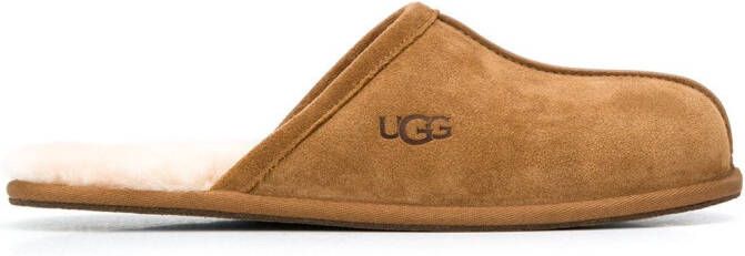 UGG Scuff sheepskin slippers Brown