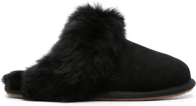 UGG Scuff Sis shearling slippers Black