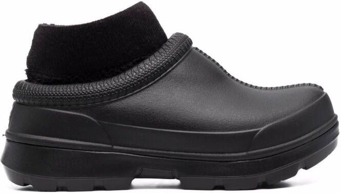 UGG sock-ankle style slippers Black