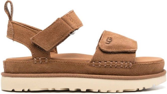 UGG Goldenstar touch-strap sandals Brown