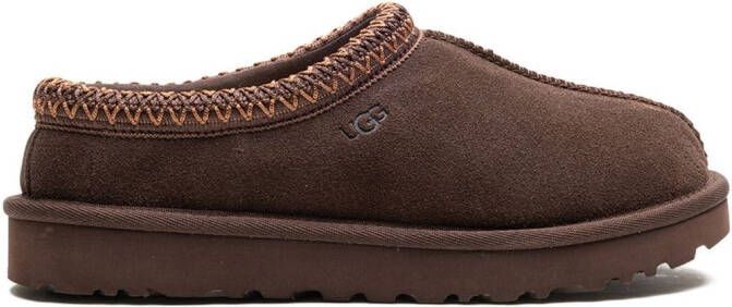 UGG Tasman contrast-stitch slippers Brown