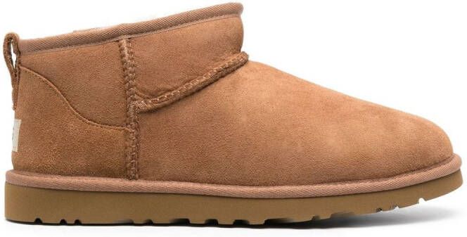 UGG Ultra Mini suede boots Neutrals