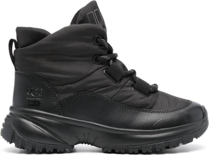UGG Yose Puffer lace-up boots Black