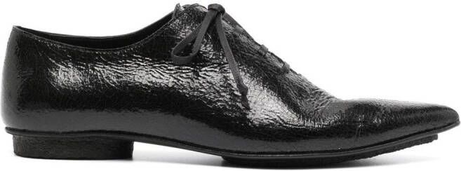 Uma Wang two-tone Oxford shoes Black