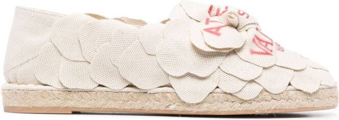 Valentino Garavani Atelier 03 Rose Edition espadrilles Neutrals