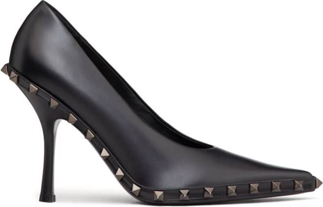 Valentino Garavani 100mm Rockstud pumps Black