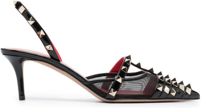 Valentino Garavani 70mm Rockstud Alcove pumps Black