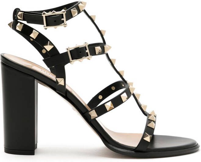 Valentino Garavani 90mm Rockstud sandals Black