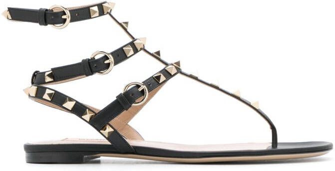 Valentino Garavani Rockstud flip-flops Black