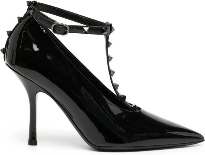 Valentino Garavani Rockstud T-bar pumps Black