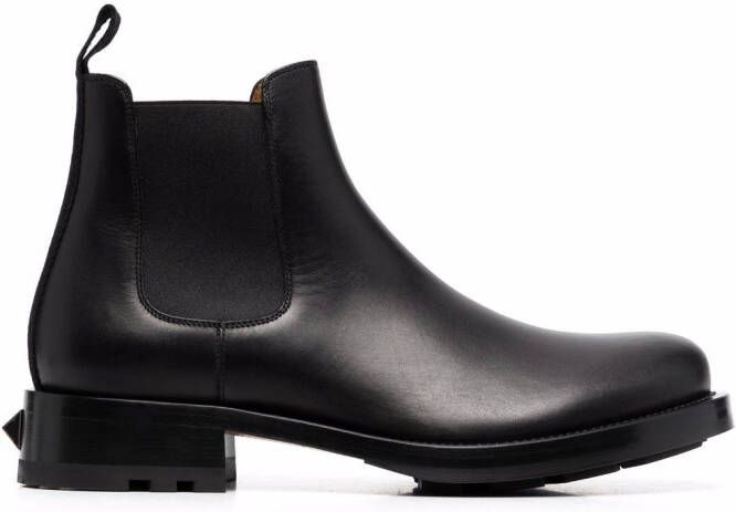 Valentino Garavani Roman Stud ankle boots Black