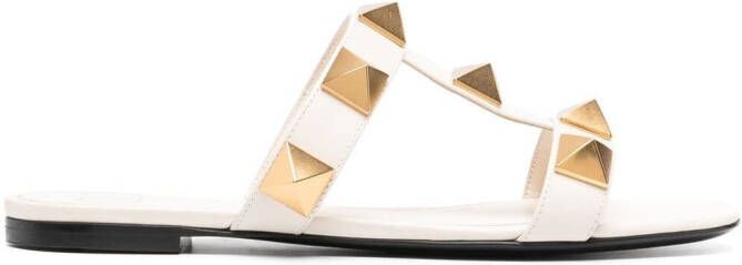 Valentino Garavani Roman Stud sandals Neutrals