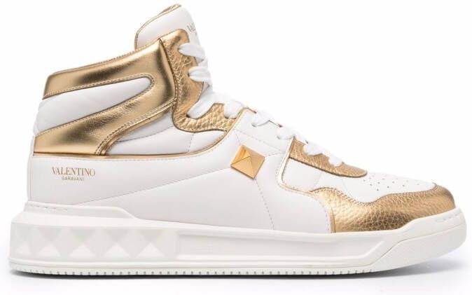Valentino Garavani Roman Stud high-top sneakers White