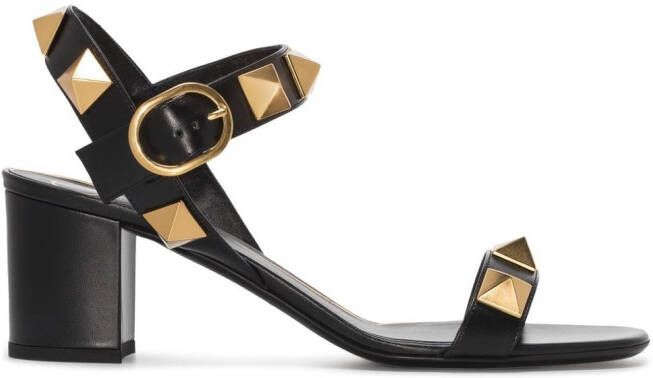 Valentino Garavani 60mm Roman Stud sandals Black