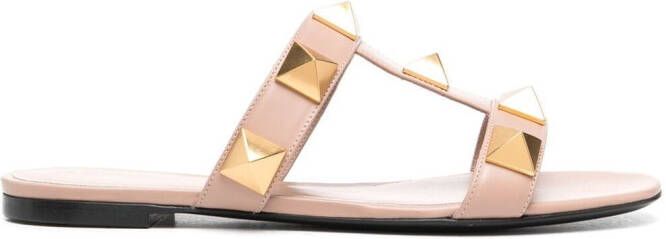 Valentino Garavani Roman Stud sandals Neutrals