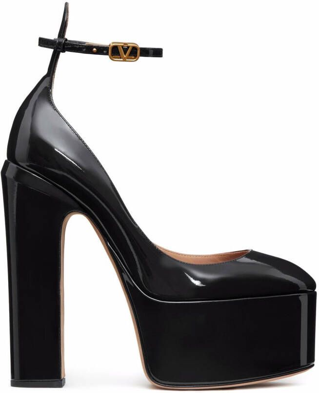 Valentino Garavani 155mm Tan-Go platform pumps Black