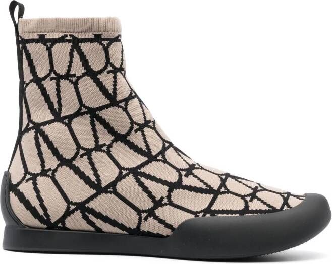 Valentino Garavani Cityshore Toile Iconographe sneakers Neutrals