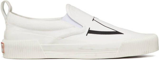 Valentino Garavani VLTN slip-on sneakers White