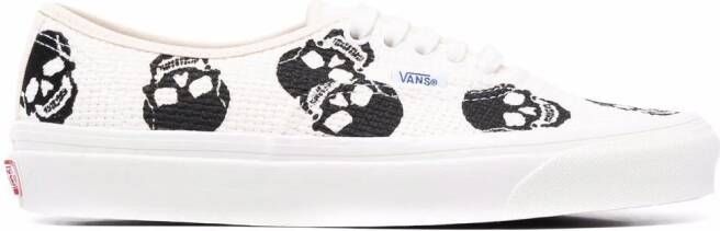 Vans Anaheim Factory  Replica Sunglasses 44 skull-print sneakers Neutrals