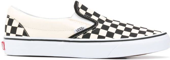 Vans Classic Slip-On "Checkerboard" sneakers White