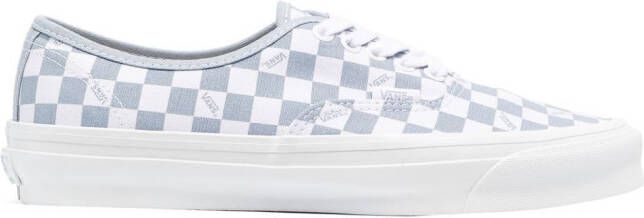 Vans check-print sneakers Blue