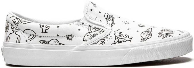 Vans Classic Slip-On "UFO U-Paint" sneakers White