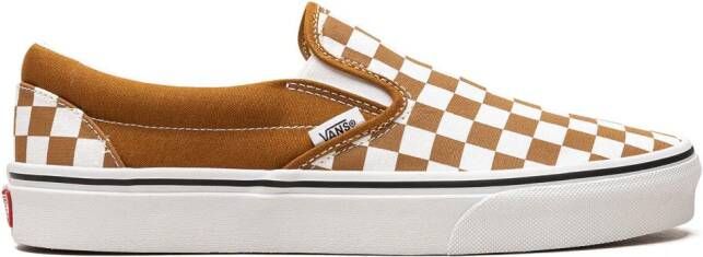 Vans Color Theory Checkerboard slip-on sneakers Brown