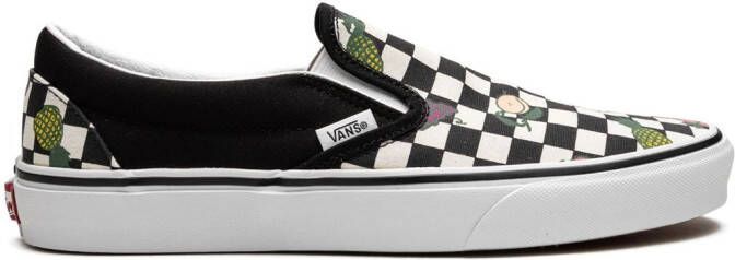 Vans Classic Slip On "Fruit Checkerboard" sneakers Black
