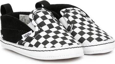 Vans Kids slip-on crib sneakers White