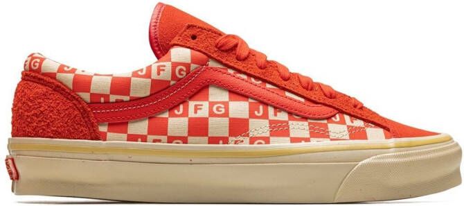 Vans x Joe Freshgoods OG Style 36 LX "Honeymoon Stage Red" sneakers