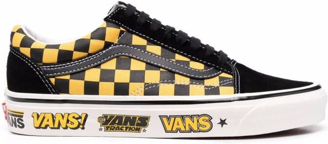 Vans Old Skool checkerboard sneakers Black
