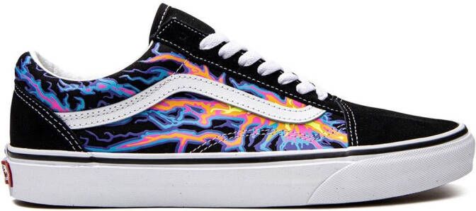 Vans Old Skool "Electric Flames" sneakers Black