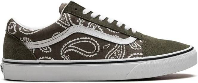 Vans Old Skool "Peace Paisley" sneakers Green